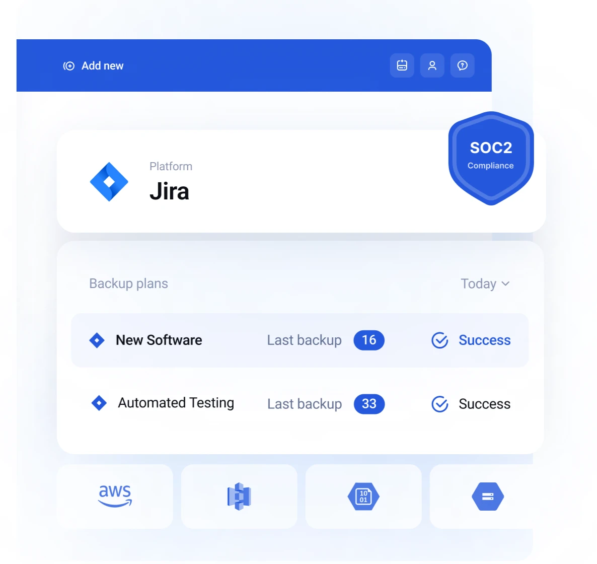 All-in-One Jira data protection platform