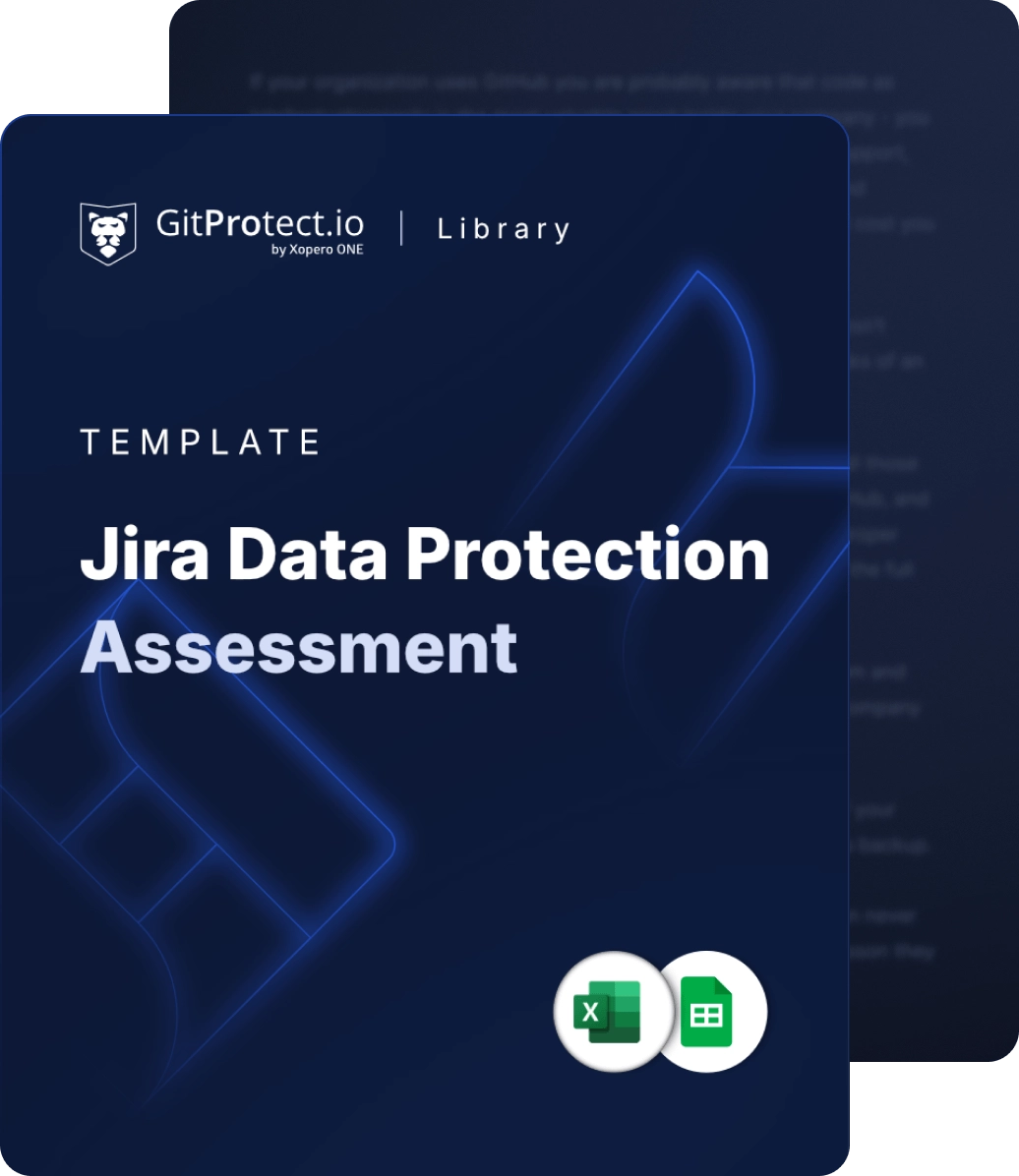 Jira Data Protection Assessment