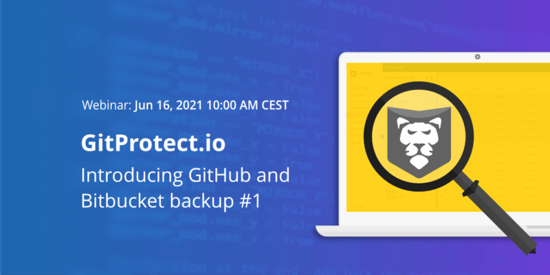 GitProtect live webinar