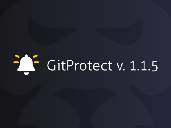 GitProtect v. 1.1.5 update