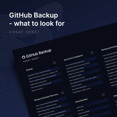 GitHub Backup Best Practices - Blog | GitProtect.io