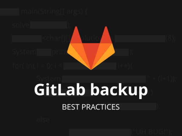 GitLab backup best practices