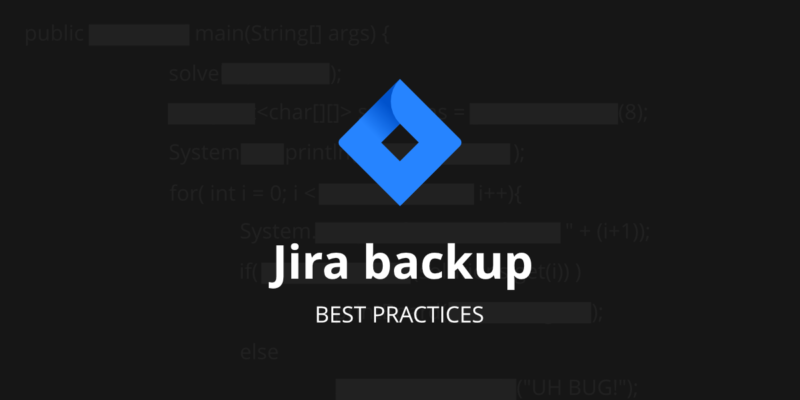 Jira backup best practices with GitProtect