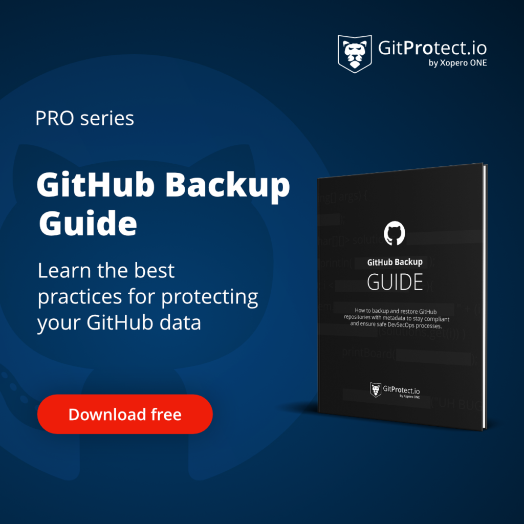 GitHub backup guide