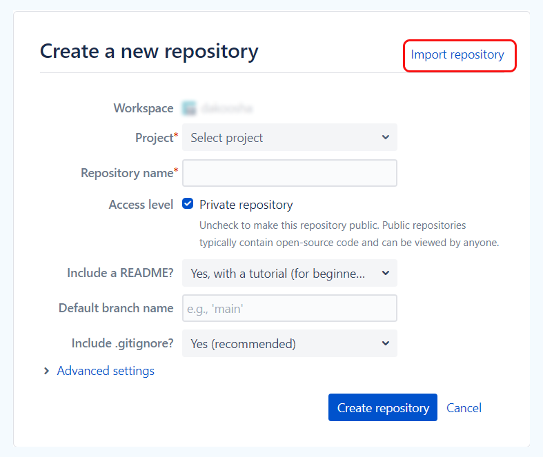 Bitbucket imports pic 2