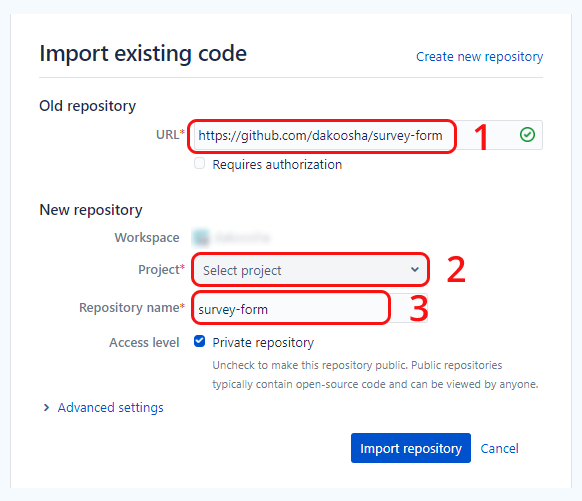 Bitbucket imports pic 3