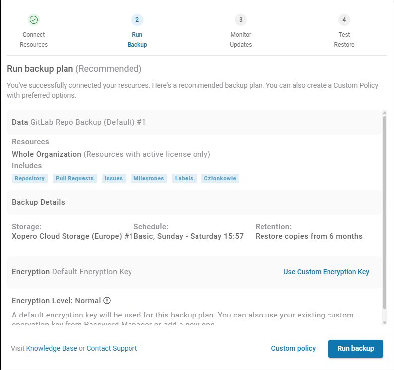 GitProtect release 2.2.0 - new onboarding process