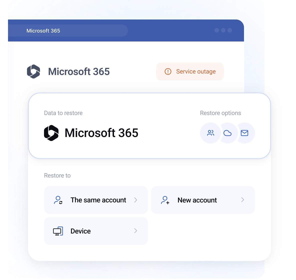 Disaster Recovery Built for Microsoft 365