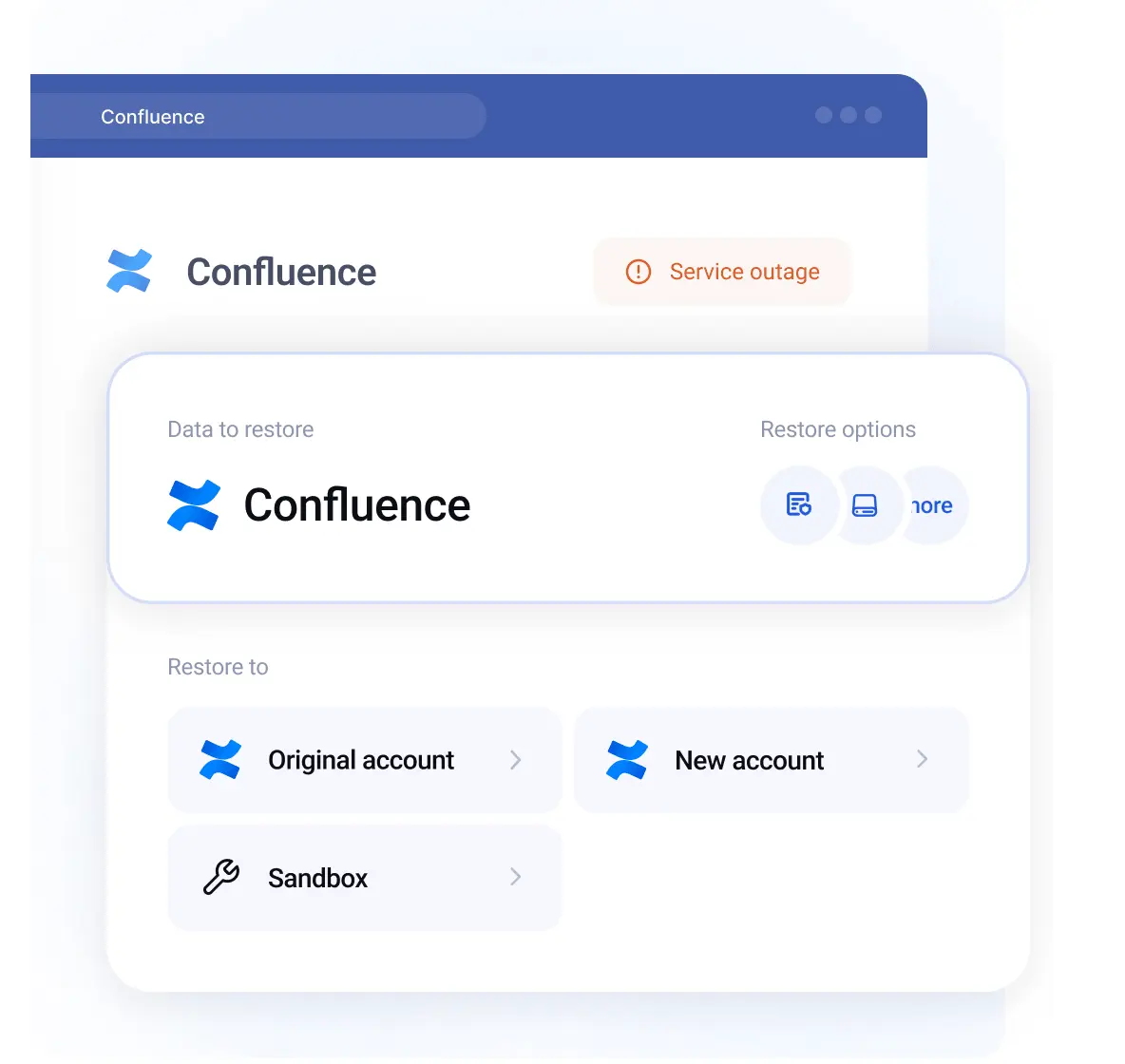 Confluence recovery options - get ready for any event of failure