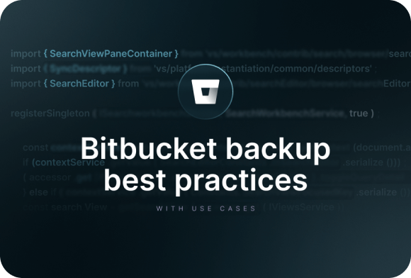 Bitbucket backup best practices