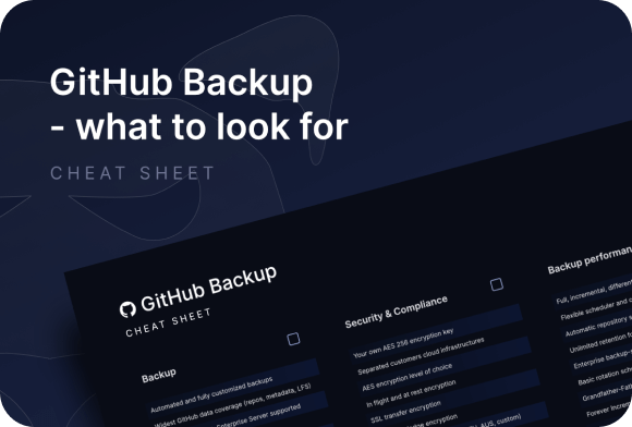 GitHub Backup Cheat Sheet